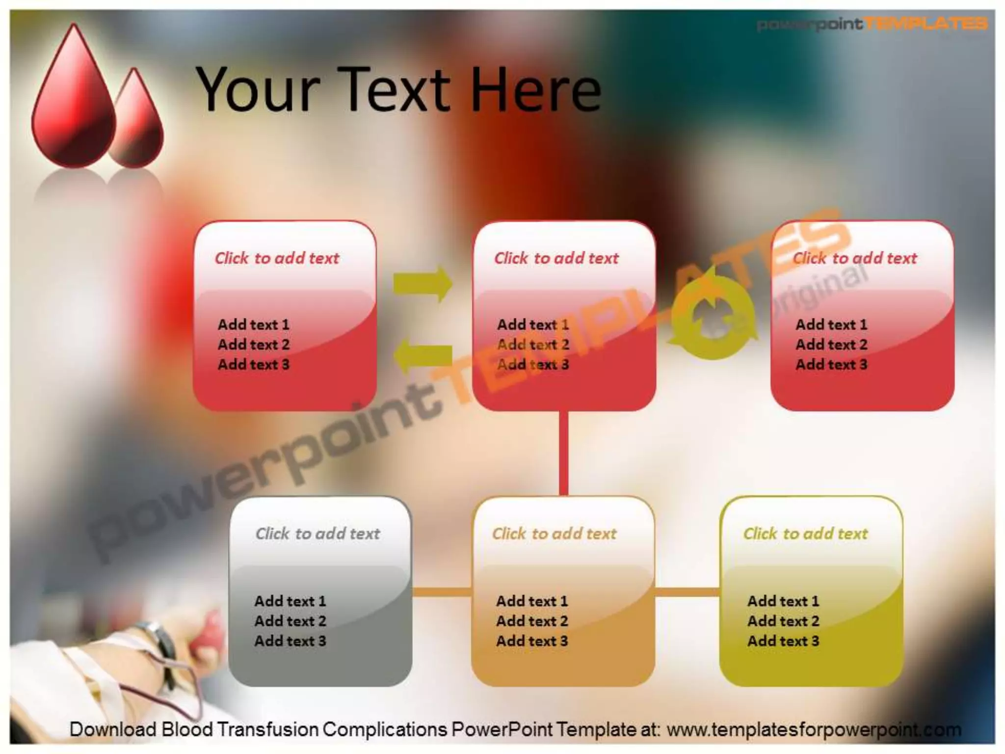 Download Blood Transfusion Complications PowerPoint Template | PPTX