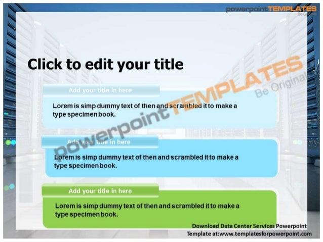 Download Data Center Services Powerpoint Template Templates For Pow Download Data Center Services Powerpoint Template Templates For Pow