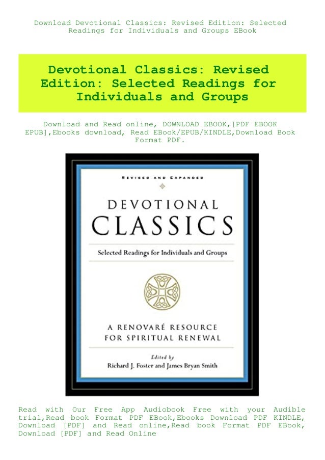 Download Devotional Classics Revised Edition Selected Readings For In