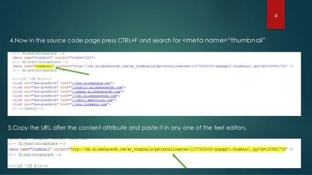 how to download slideshare ppts which are disabled by the author