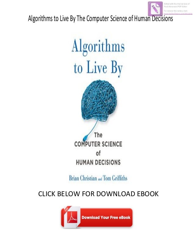 0007547994 algorithms to live by the download ebook algorithms to live by the computer science 0007547994 algorithms to live by the download ebook algorithms to live by the computer science
