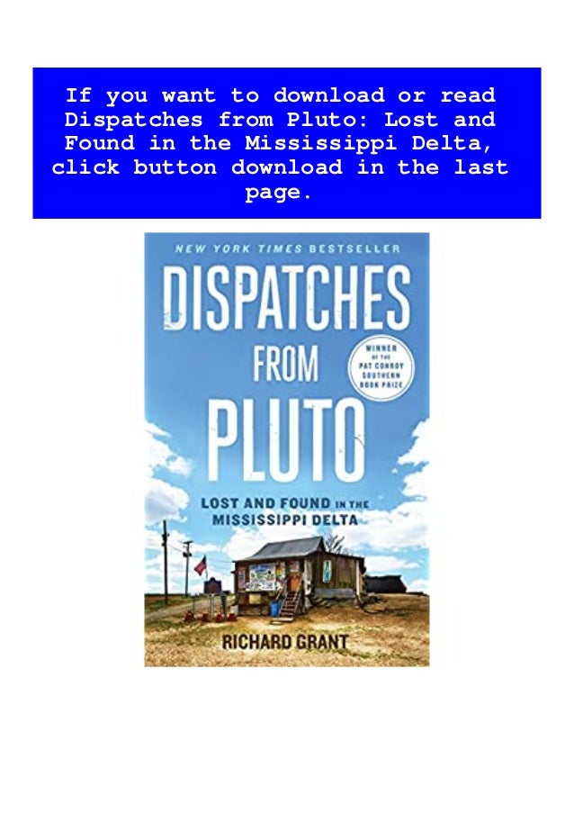Dispatches From Pluto PDF Free Download Dispatches From Pluto PDF Free Download