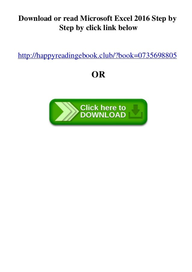 Download Excel 2016