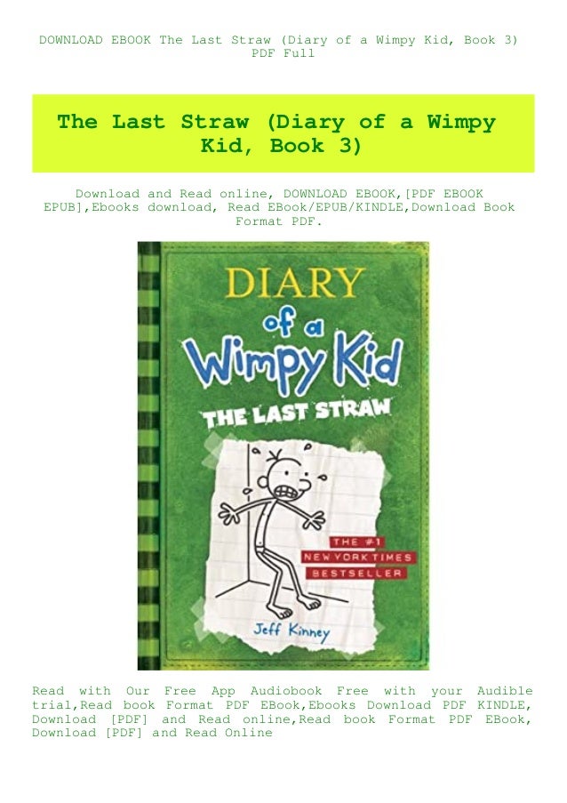 Download Ebook The Last Straw Diary Of A Wimpy Kid Book 3 Pdf Full Download Ebook The Last Straw Diary Of A Wimpy Kid Book 3 Pdf Full
