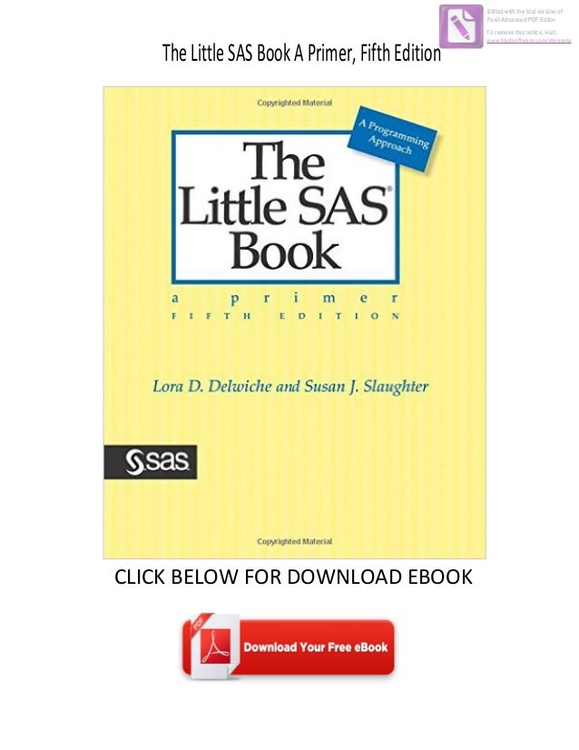 ron cody sas book pdf free download