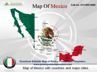Download editable map of mexico power point tempaltes