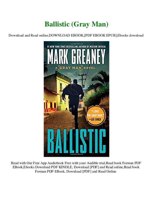 Download Epub Ballistic Gray Man Ebook