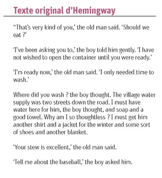Les traductions d'Hemingway
