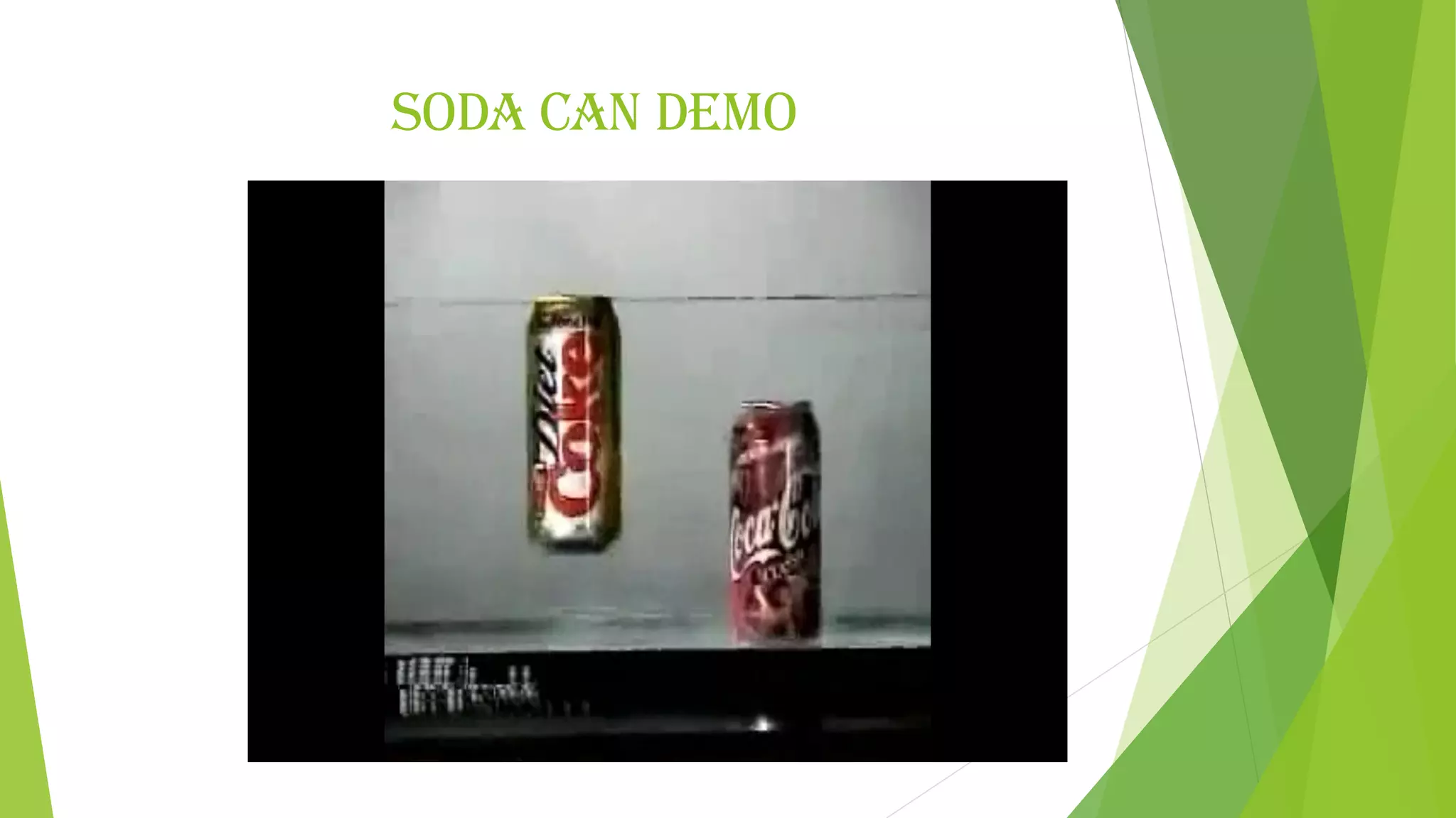 Soda Can Demo
 