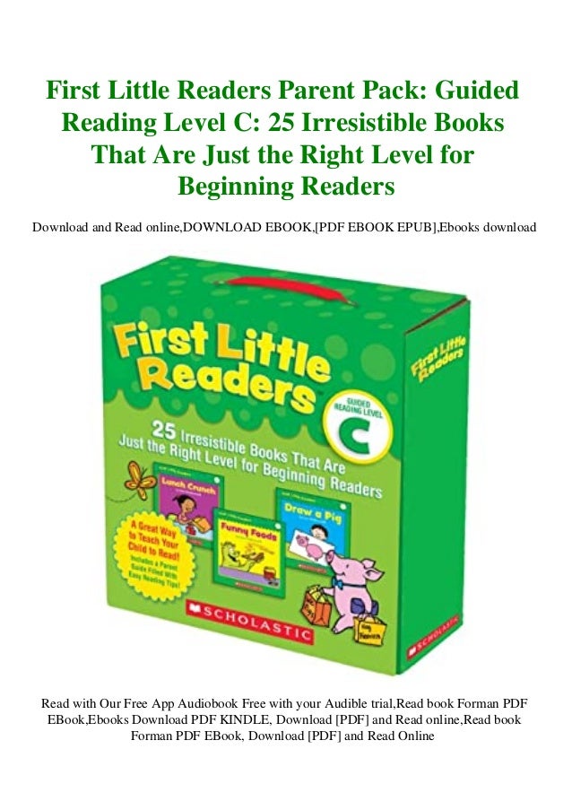 Download First Little Readers Parent Pack Guided Reading Level C 25 Download First Little Readers Parent Pack Guided Reading Level C 25