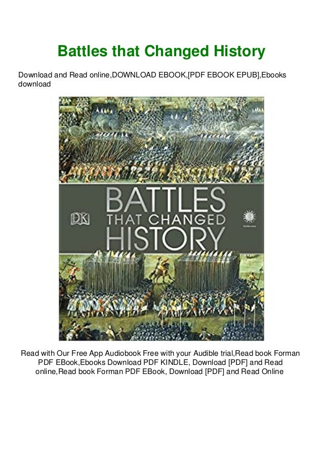 Download Free Battles That Changed History Free Online