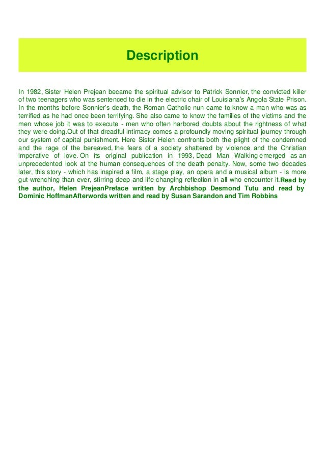 Dead man walking ethics essay picture