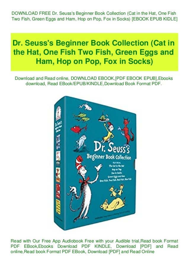 Download Free Dr Seuss S Beginner Book Collection Cat In The Hat O