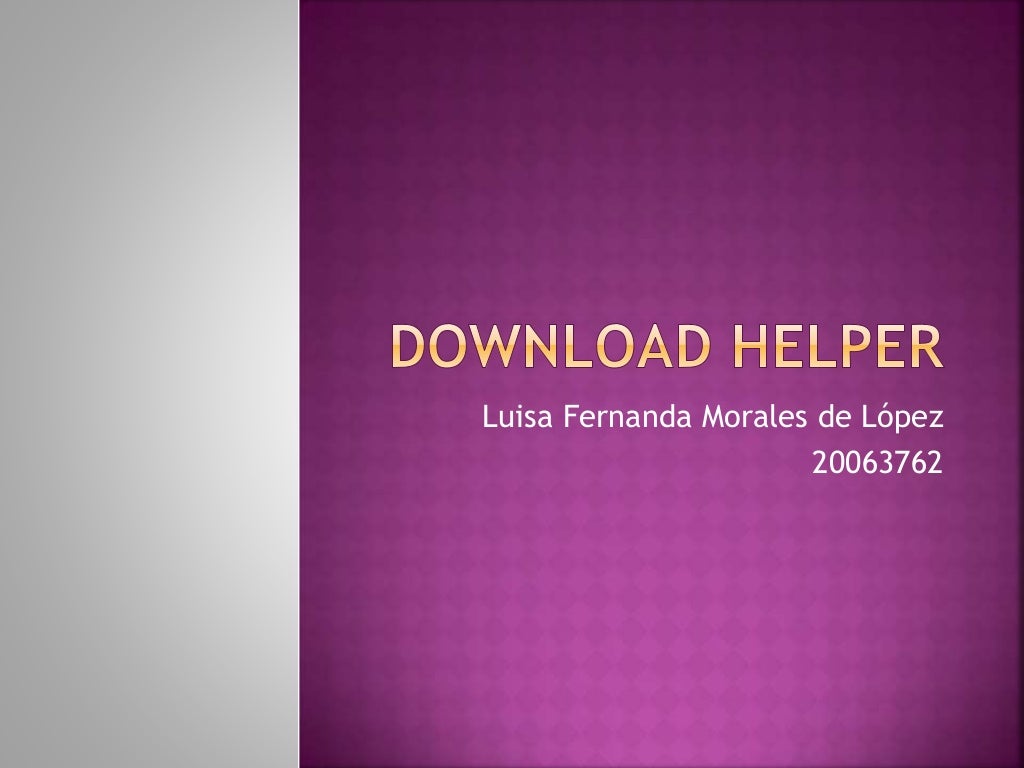 Download helper
