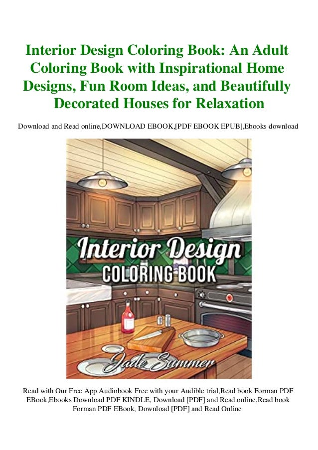 Download Download In Pdf Interior Design Coloring Book An Adult Coloring Bo