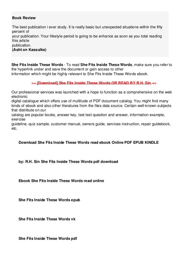 Download In Pdf She Fits Inside These Words Book Download In Pdf She Fits Inside These Words Book
