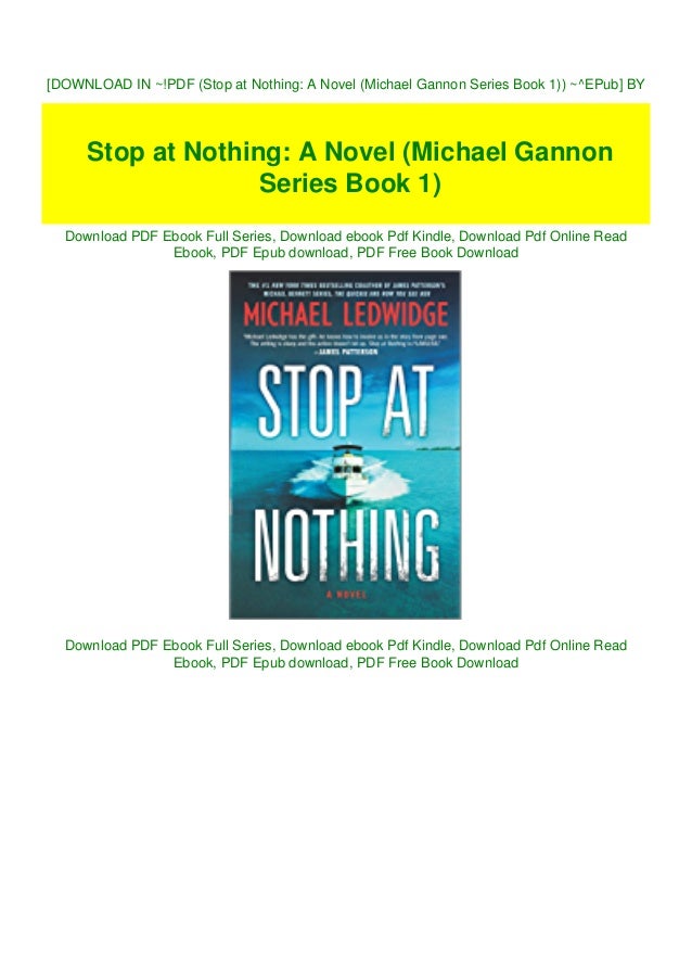 Stop At NothingA Novel PDF Free Download