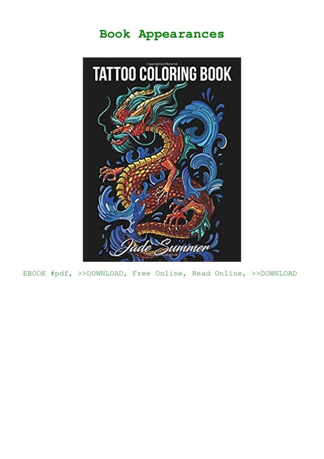 Download Download In Pdf Tattoo Coloring Book An Adult Coloring Book With A