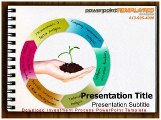 Download investment process powerpoint template