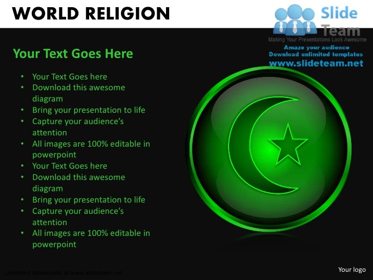 download islam religion power point slides and ppt diagram religion ppt template