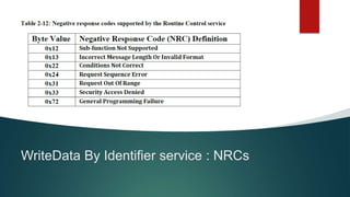 WriteData By Identifier service : NRCs
 