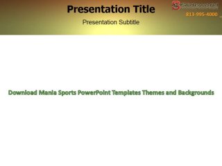 Download mania sports power point templates themes and backgrounds