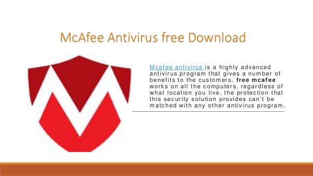 TÉLÉCHARGER MAJ MCAFEE MAJ MCAFEE TÉLÉCHARGER