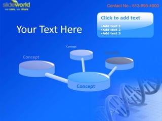 Medical DNA Theme PowerPoint Templates