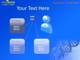 Medical DNA Theme PowerPoint Templates