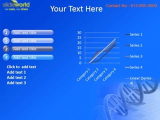 Medical DNA Theme PowerPoint Templates