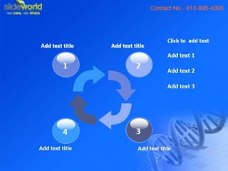 Medical DNA Theme PowerPoint Templates