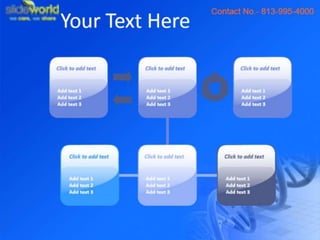 Medical DNA Theme PowerPoint Templates