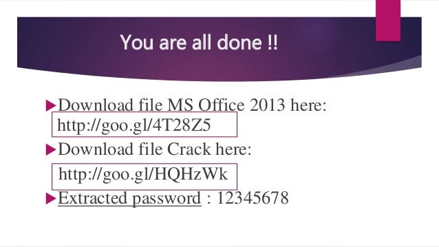 download office 2013 full crack
