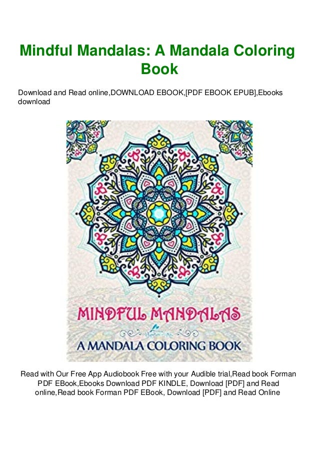 Download Download Mindful Mandalas A Mandala Coloring Book Ebook Pdf