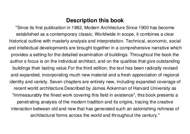 Modern Architecture Since 1900 download modern architecture since 1900 pdf full ebook online Modern Architecture Since 1900 download modern architecture since 1900 pdf full ebook online