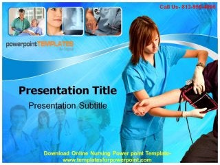Download Online Nursing Powerpoint Template