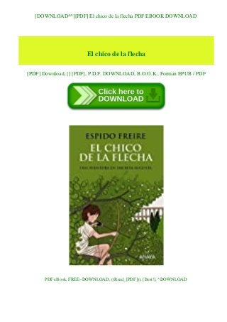 [DOWNLOAD^^][PDF] El chico de la flecha PDF EBOOK DOWNLOAD
El chico de la flecha
[PDF] Download, [] [PDF], P.D.F. DOWNLOAD, B.O.O.K., Forman EPUB / PDF
PDF eBook, FREE~DOWNLOAD, ((Read_[PDF])), [Best!], ^DOWNLOAD
 