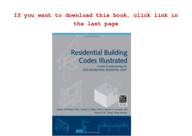 Download Residential Building Codes Illustrated: A Guide to Understan…