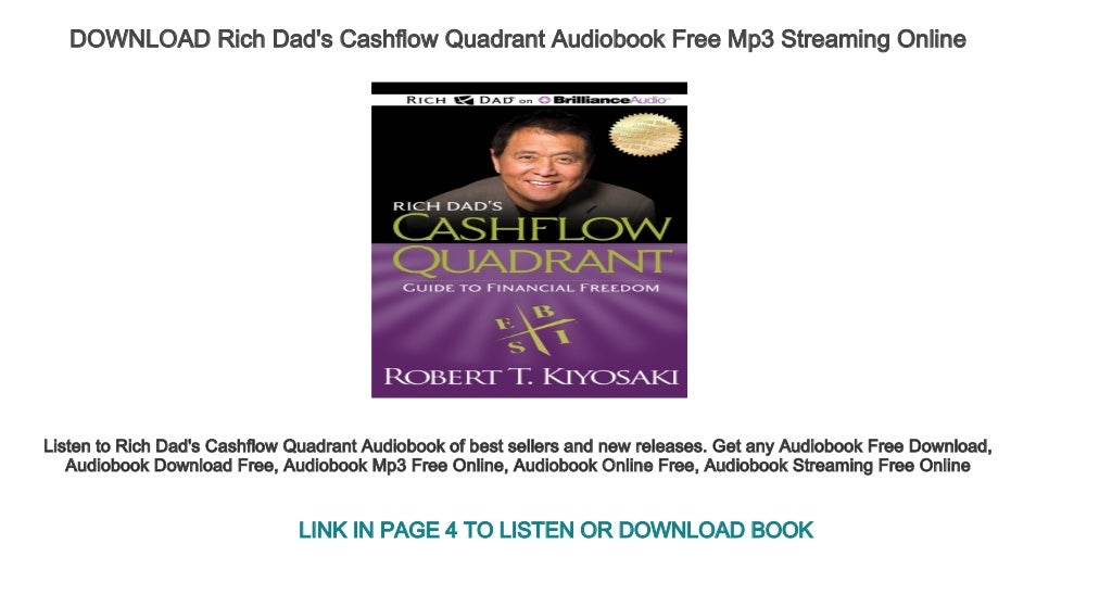cashflow quadrant audiobook cashflow quadrant audiobook
