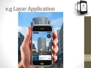 www.synerzip.com
10
e.g Layar Application
 