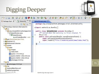 www.synerzip.com
71
Digging Deeper
 