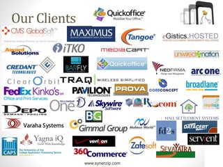 www.synerzip.com
86
Our Clients
 
