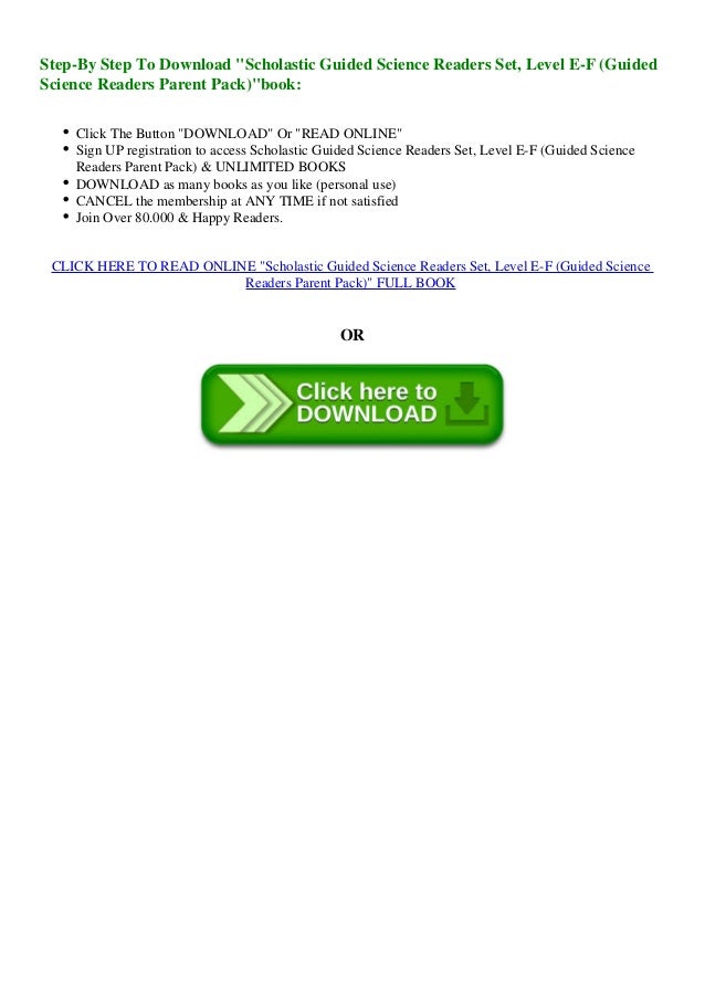 Download Scholastic Guided Science Readers Set Level E F Guided S Download Scholastic Guided Science Readers Set Level E F Guided S