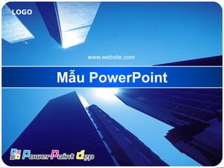 LOGO
Mẫu PowerPoint
www.website.com
 
