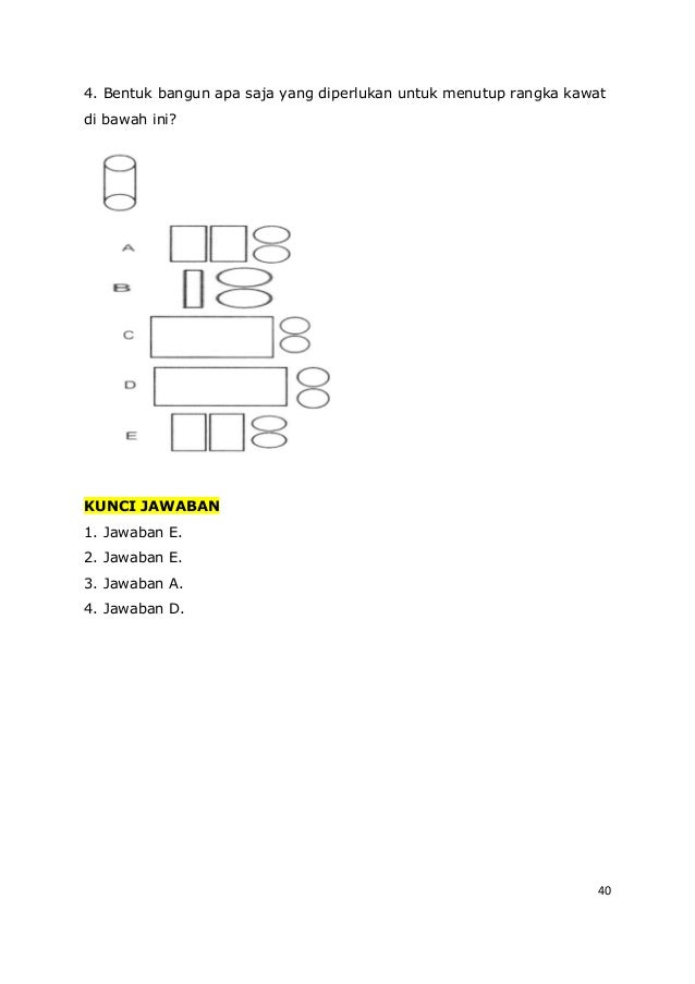 Download soal psikotes dan jawabannya