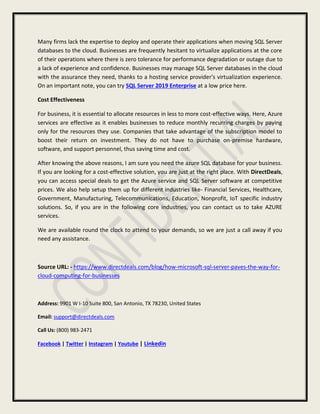 Download SQL Server 2019 Standard Edition | PDF