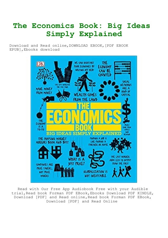 Download The Economics Book Big Ideas Simply Explained Ebook Epub