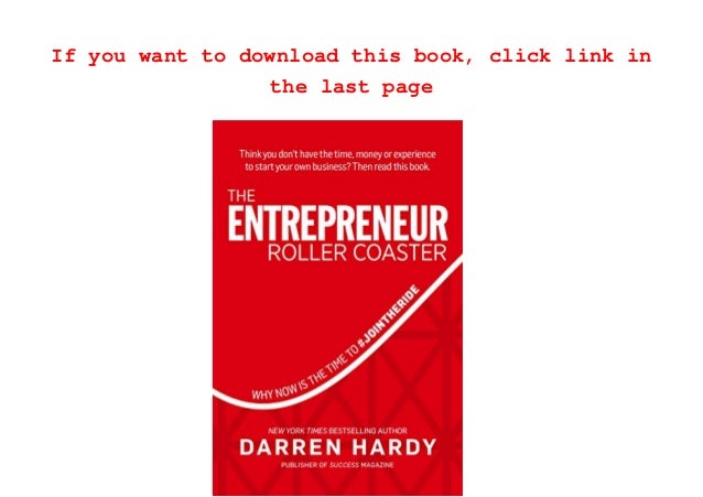 the entrepreneur roller coaster pdf free download