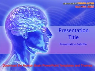 Download the human brain powerpoint templates and themes