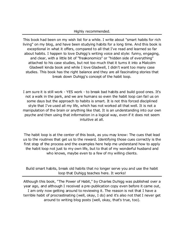The Power of Habit PDF by Charles Duhigg Free Download - TheBooksZone the power of habit book free pdf download
